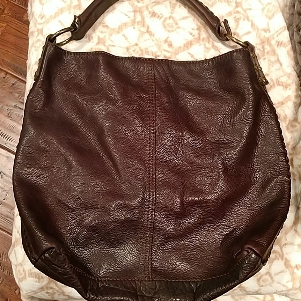 Brown Lucky satchel purse